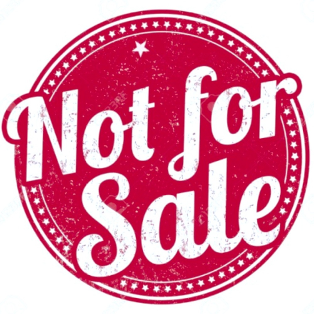 Not For Sale, Sold, Unavailable… After This Point